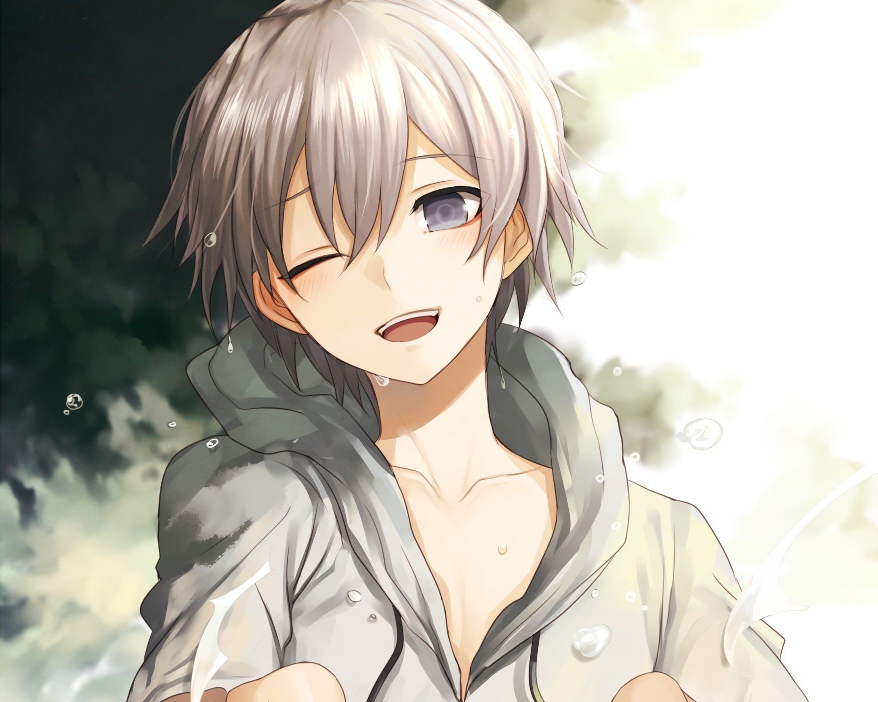 Anime Boy With Hoodie Wallpapers On WallpaperDog