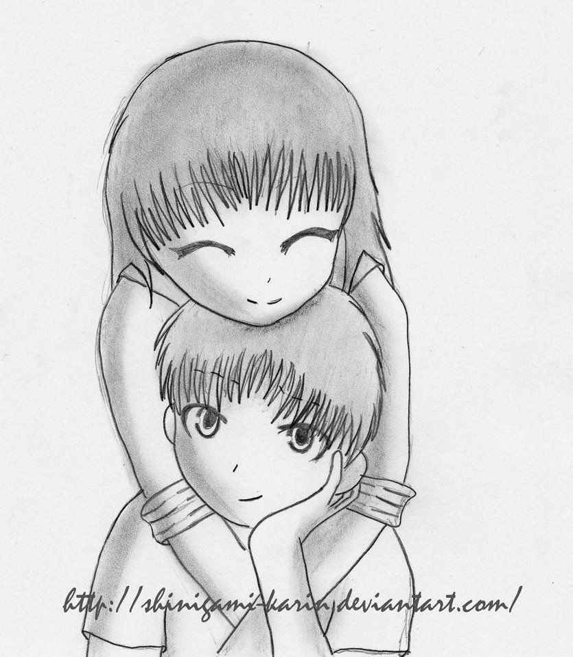 Cute Couple Chibi Anime Wallpapers on WallpaperDog