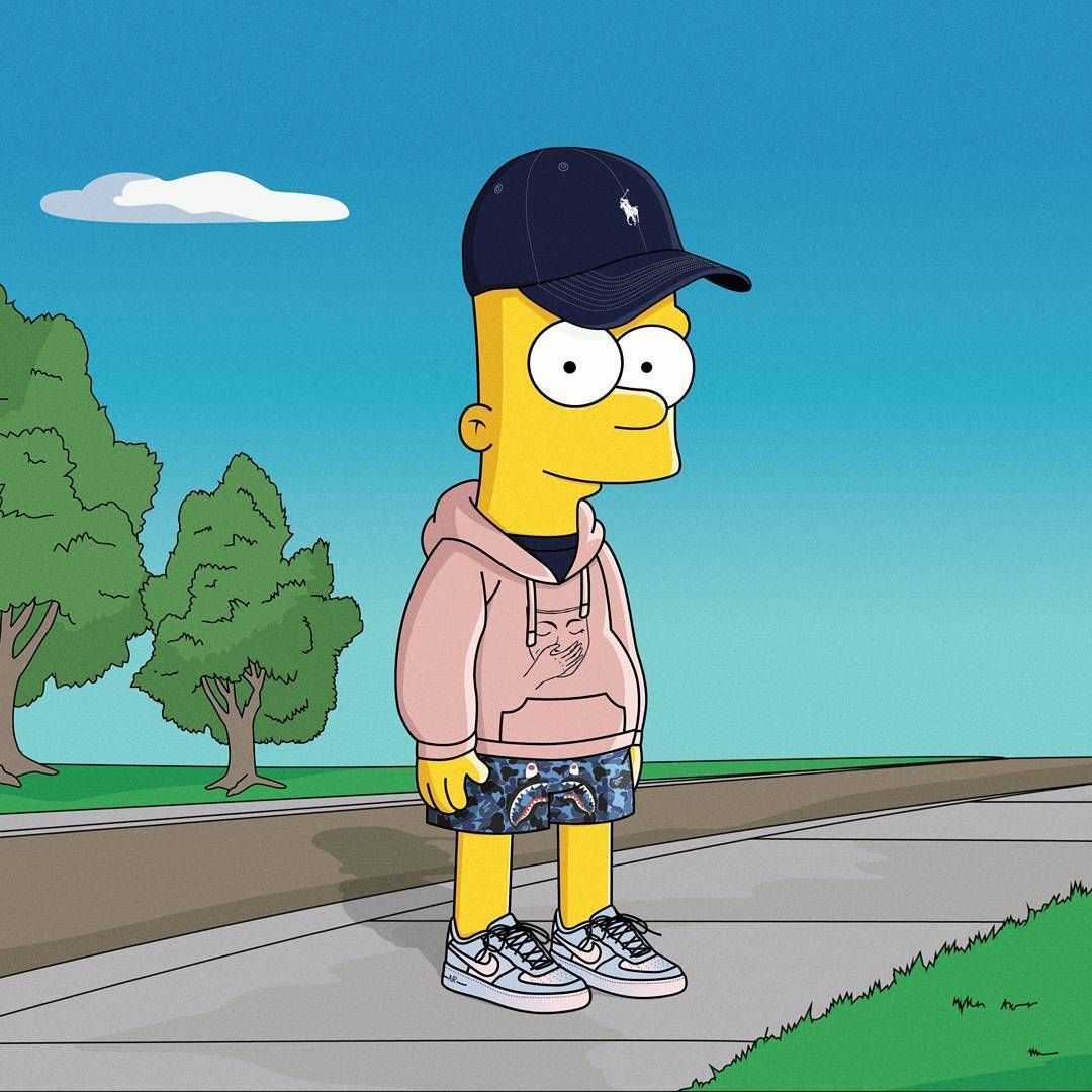 Bart Simpson Yeezy Wallpapers on WallpaperDog