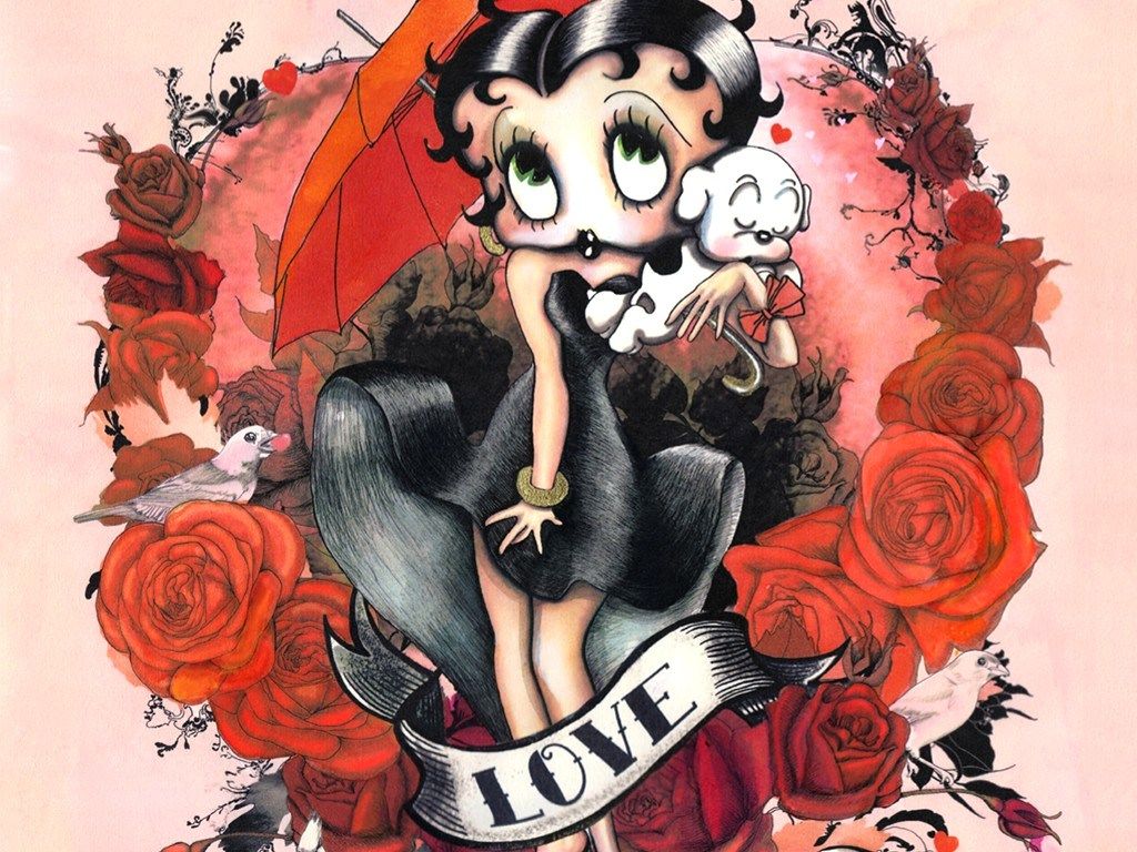 Бетти буп. Бетти Буп в цвете. Бетти Буп обои. Бетти Буп Betty Boop роза.