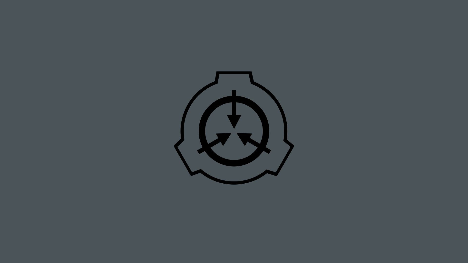 Scp foundation logo - Wallpaper by Kurstruss on DeviantArt