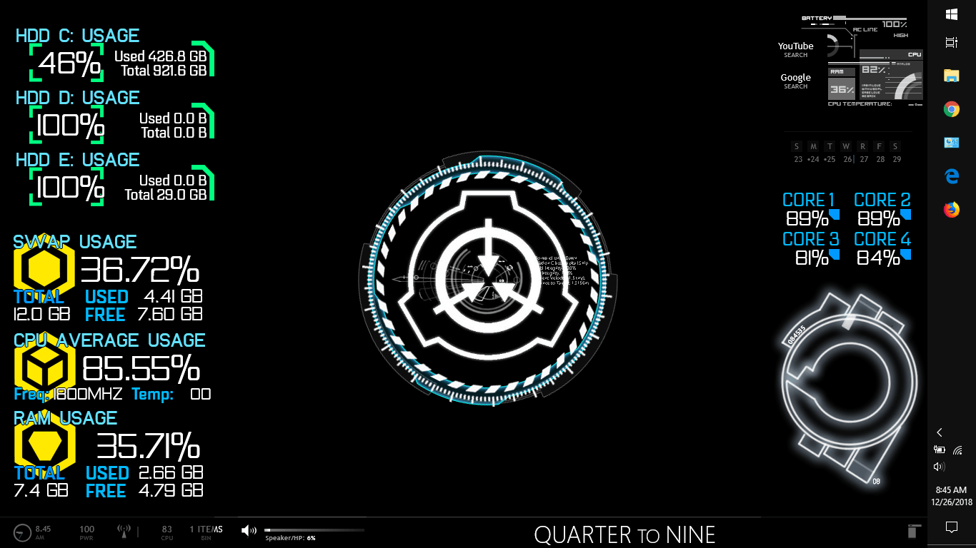 SCP Foundation Logo Wallpapers on WallpaperDog