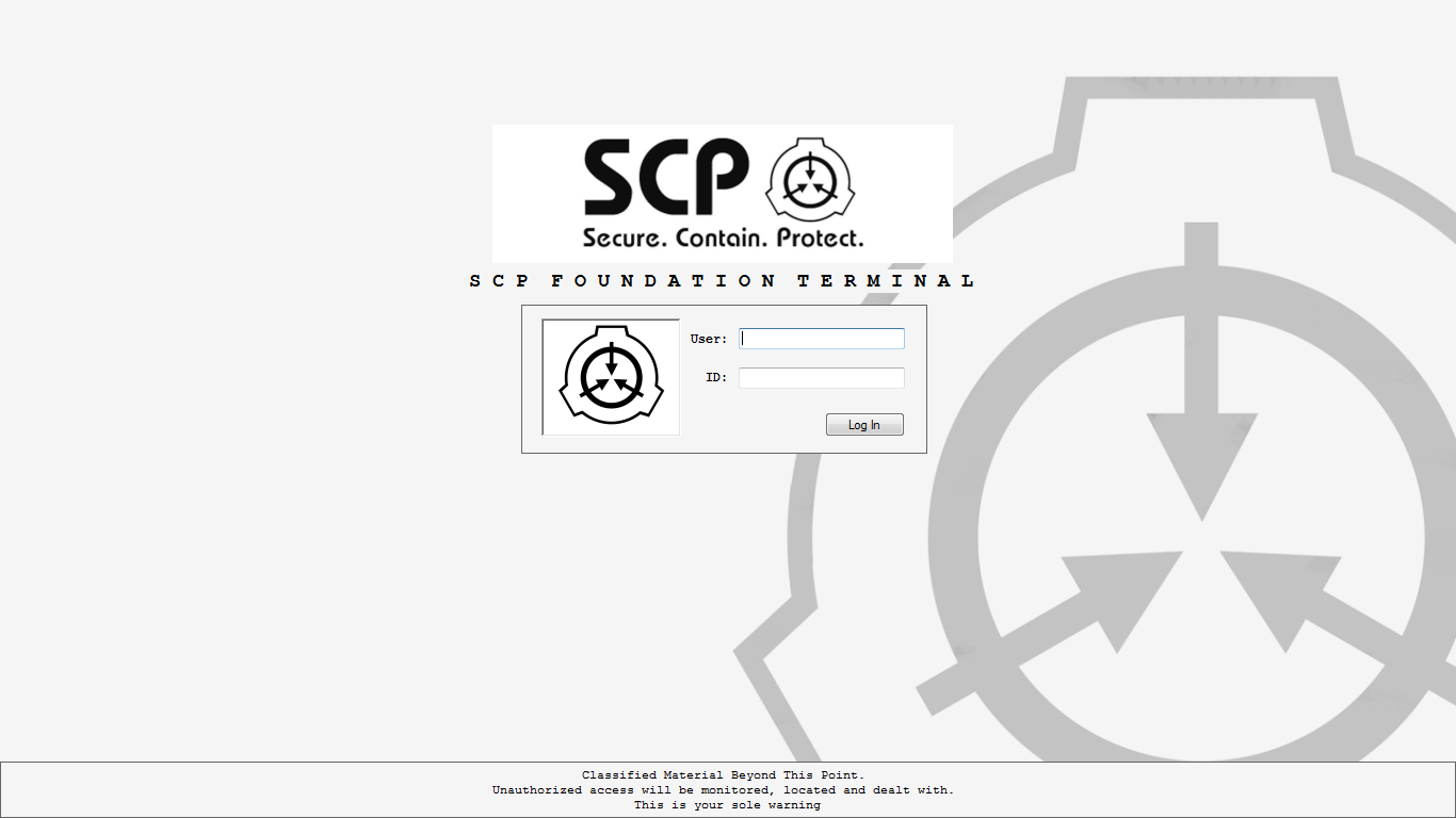 Scp foundation logo - Wallpaper by Kurstruss on DeviantArt