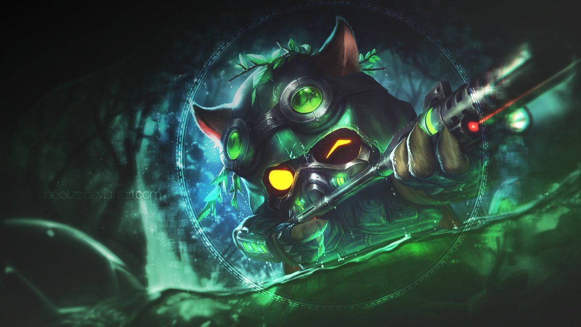 Omega Squad Teemo Live Wallpaper (Dreamscene/Android LWP) on Make a GIF