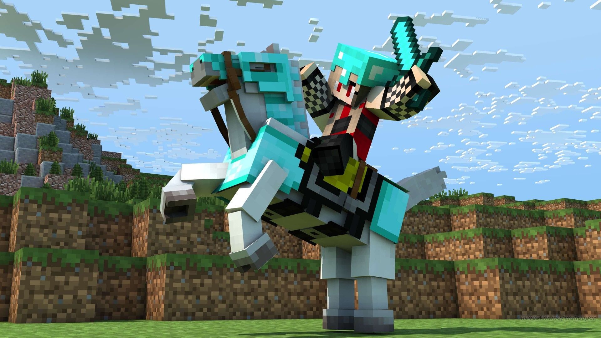 Awesome Minecraft Skin Wallpapers on
