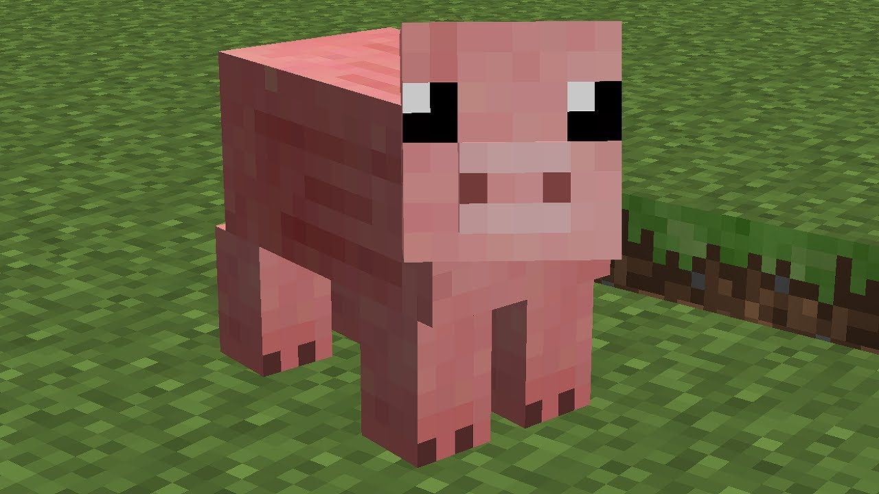 Cute Minecraft Pig Wallpapers on WallpaperDog