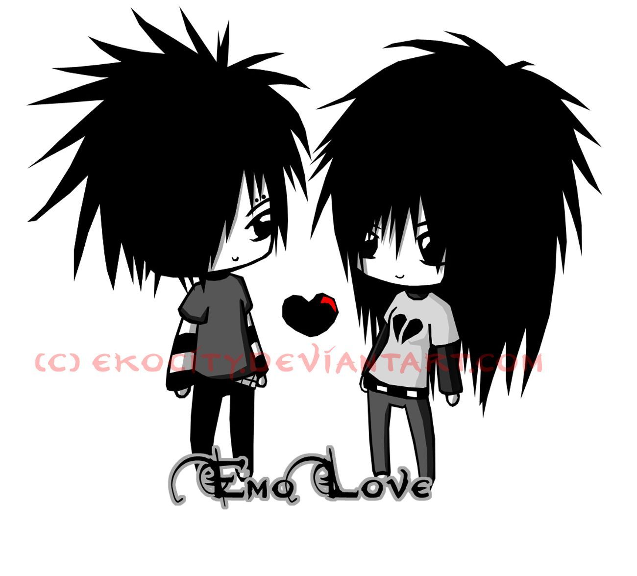 emo anime couple Picture 128121567  Blingeecom