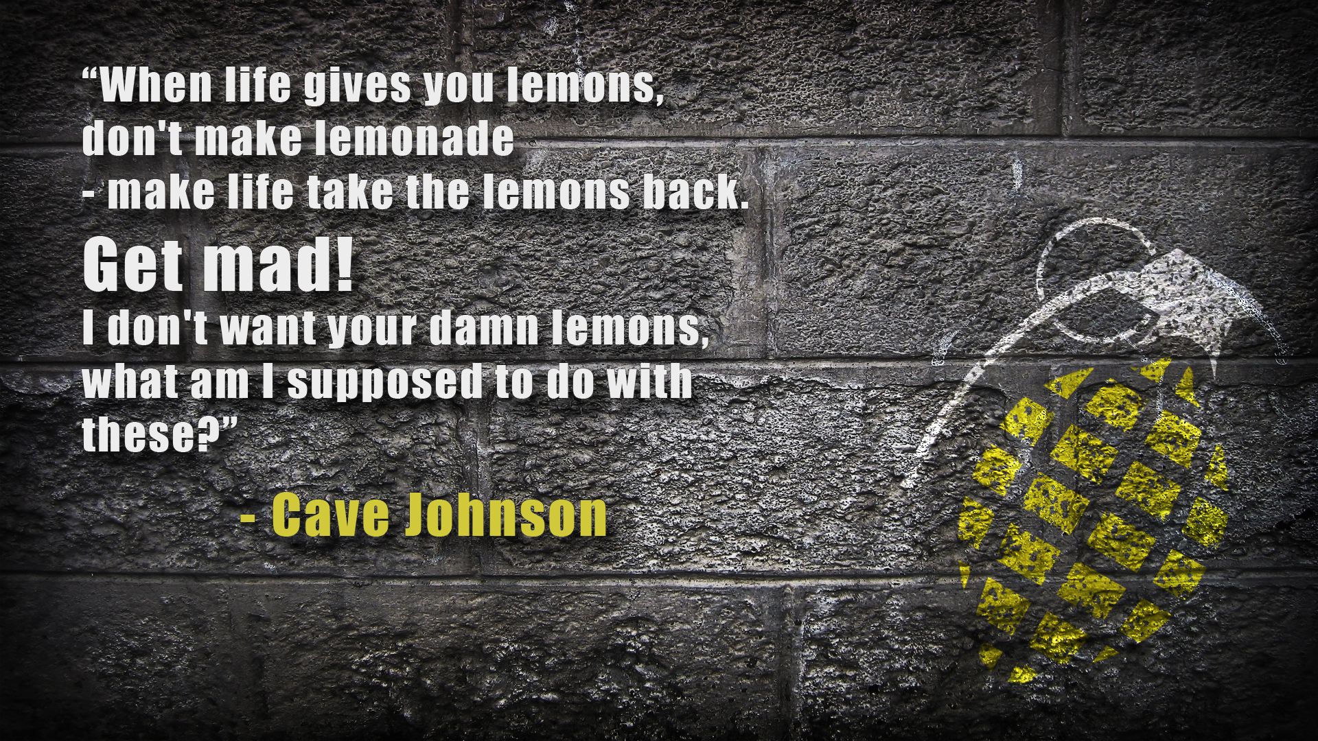 Cave Johnson Lemon Wallpapers On WallpaperDog Cave Johnson Lemon Wallpapers On WallpaperDog