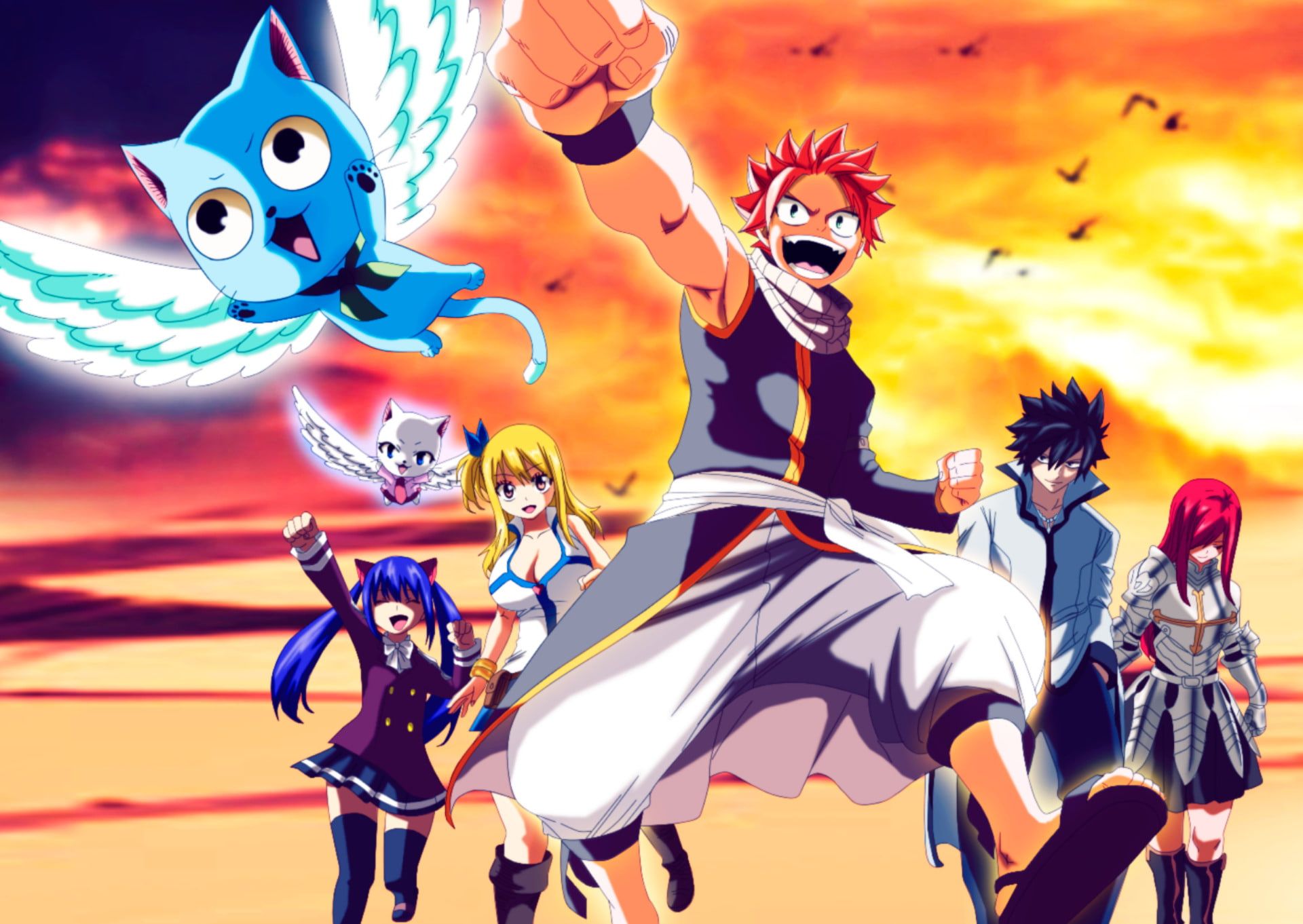 Fairy Tail Anime Wallpapers on WallpaperDog