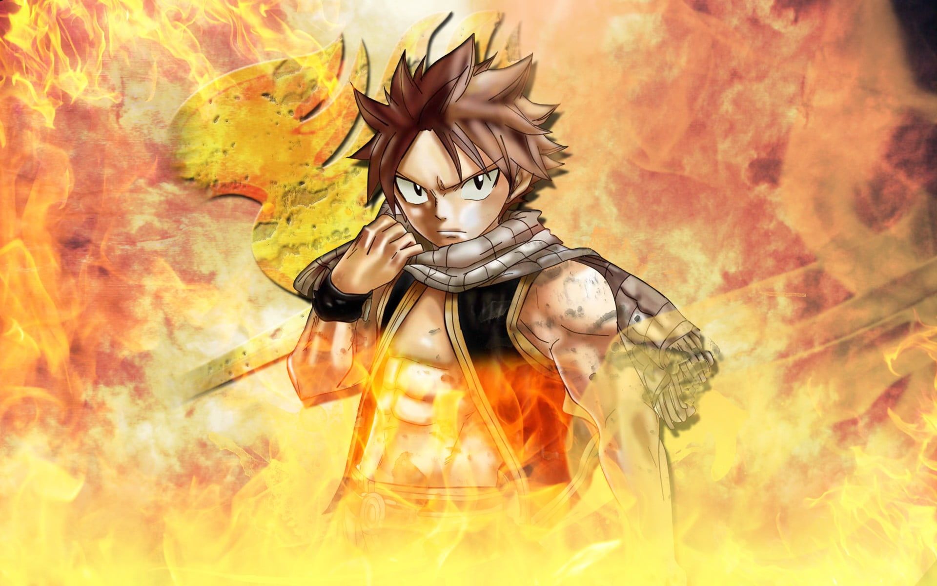 Natsu Dragneel - Wallpaper and Scan Gallery - Minitokyo