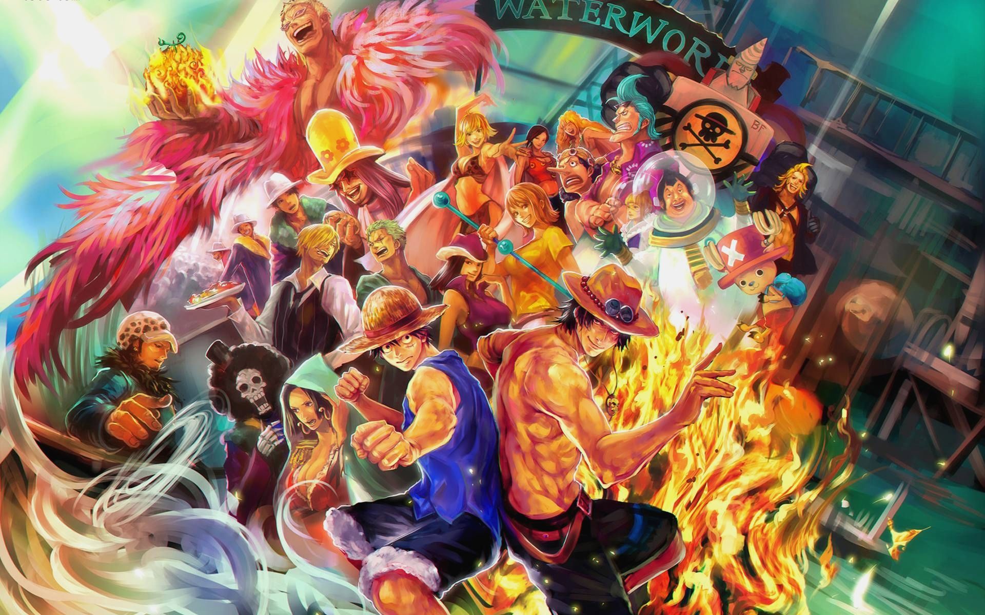 One Piece Epic Wallpapers On Wallpaperdog