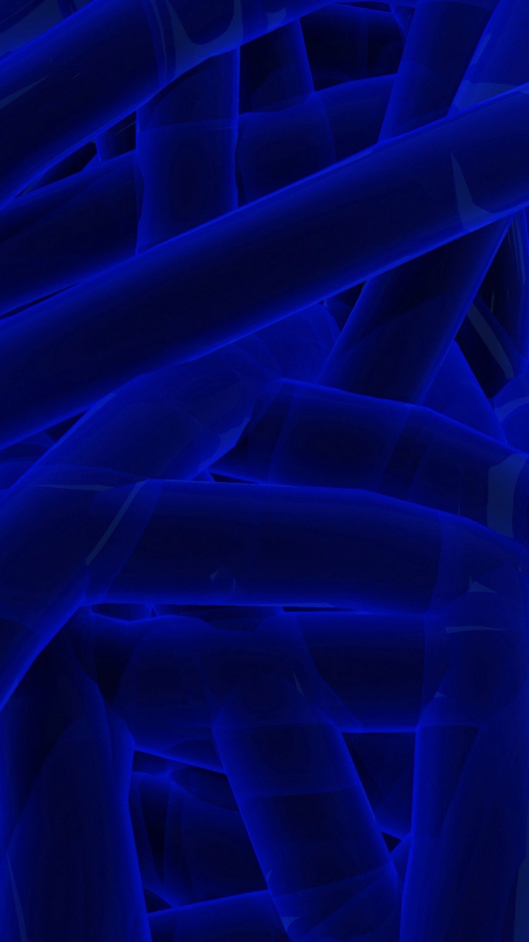 Image of Blue Neon Lights Tunnel Sci Fi 3D Illustration Background Wallpaper NC658319Picxy