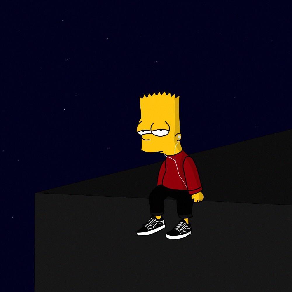 Bart Simpson Sad Edit Wallpapers on WallpaperDog