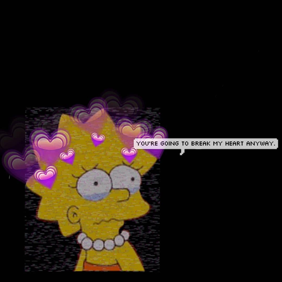 Lisa Simpsons Sad Wallpapers On Wallpaperdog Ashley partin its the one with the astronaut profile pic. lisa simpsons sad wallpapers on