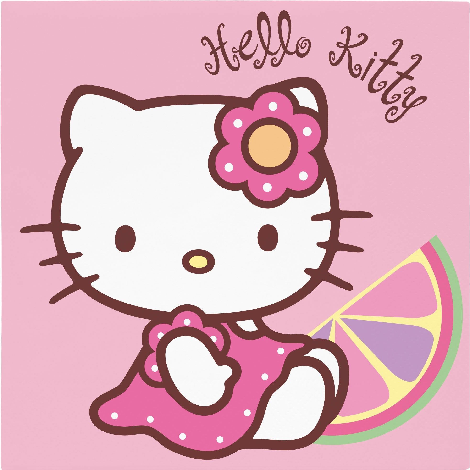 Hello Kitty Logo Wallpapers on WallpaperDog