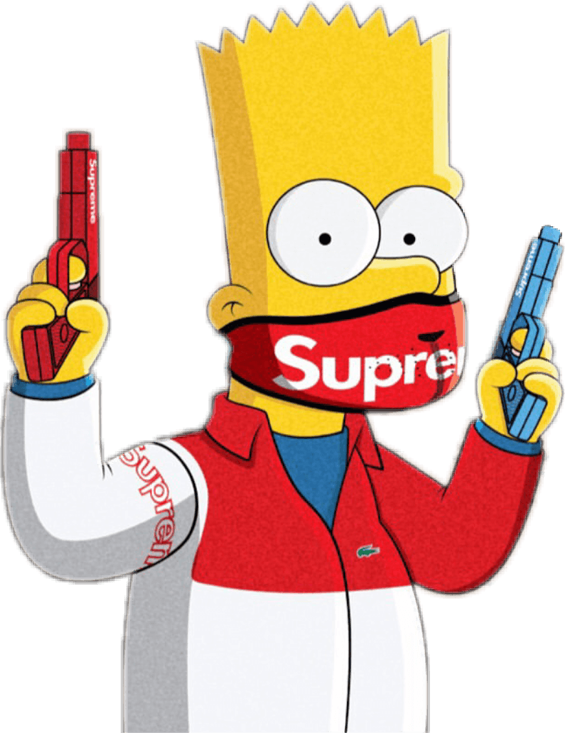 160X220 Bart Simpson Supreme Wallpapers on WallpaperDog