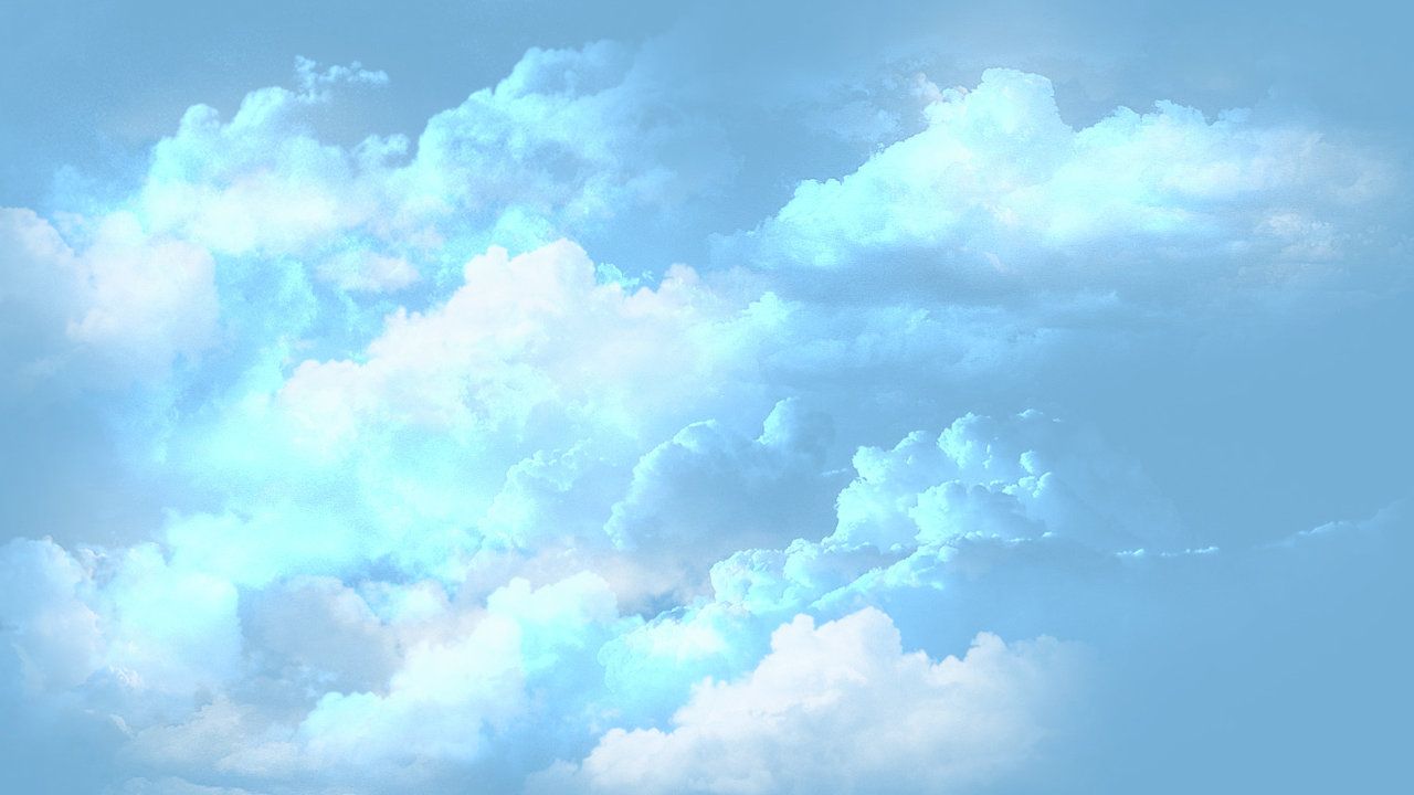Hình nền mây thẩm mỹ sẽ khiến bạn mê mẩn với sự thanh thoát và tinh tế từ những hình ảnh nhìn qua. Bầu trời trong xanh mênh mông với những đám mây trôi lững lờ sẽ làm bạn cảm thấy thoải mái và thư giãn hơn.