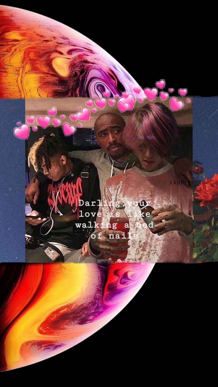 Featured image of post Lil Peep And Xxxtentacion Wallpaper : Amazon com xxxtentacion bad vibes forever lil peep silicone phone.