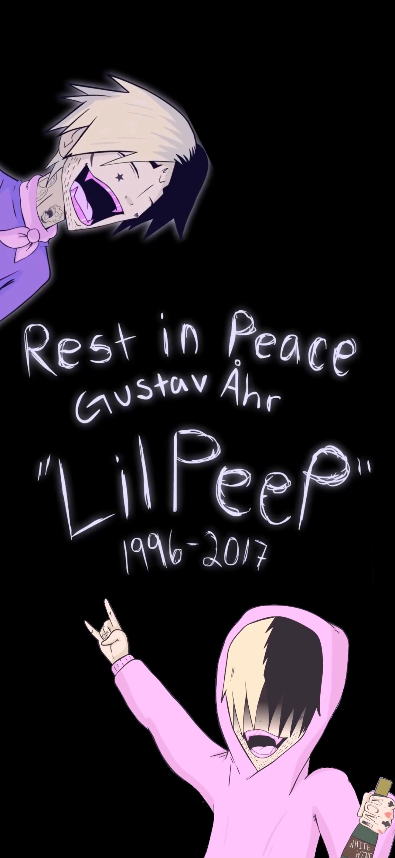 Lil peep anime art