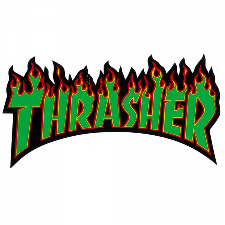 Thrasher Fire Logo Wallpapers on WallpaperDog