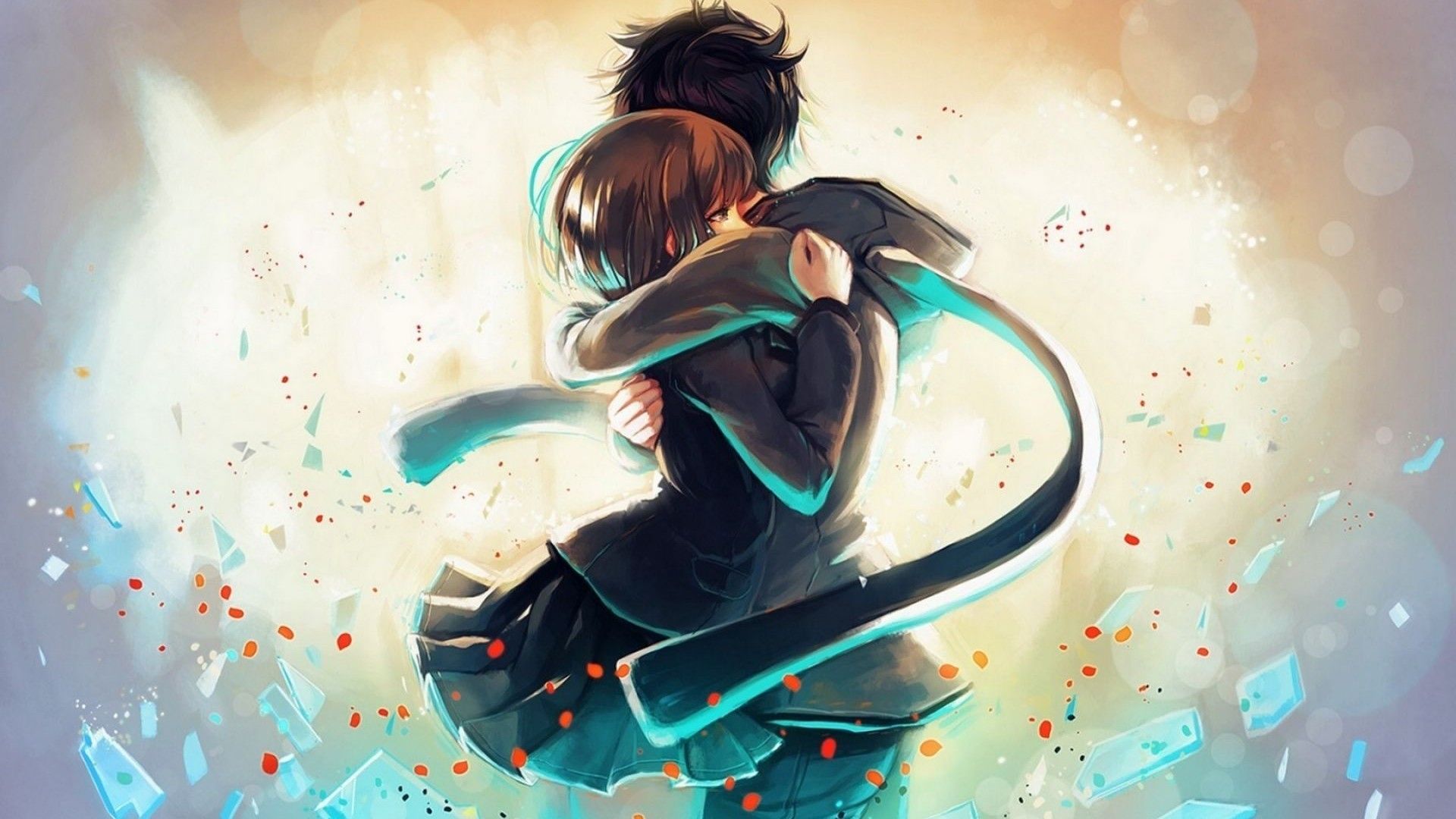 anime couple wallpaper by mishu  Download on ZEDGE  0d0f
