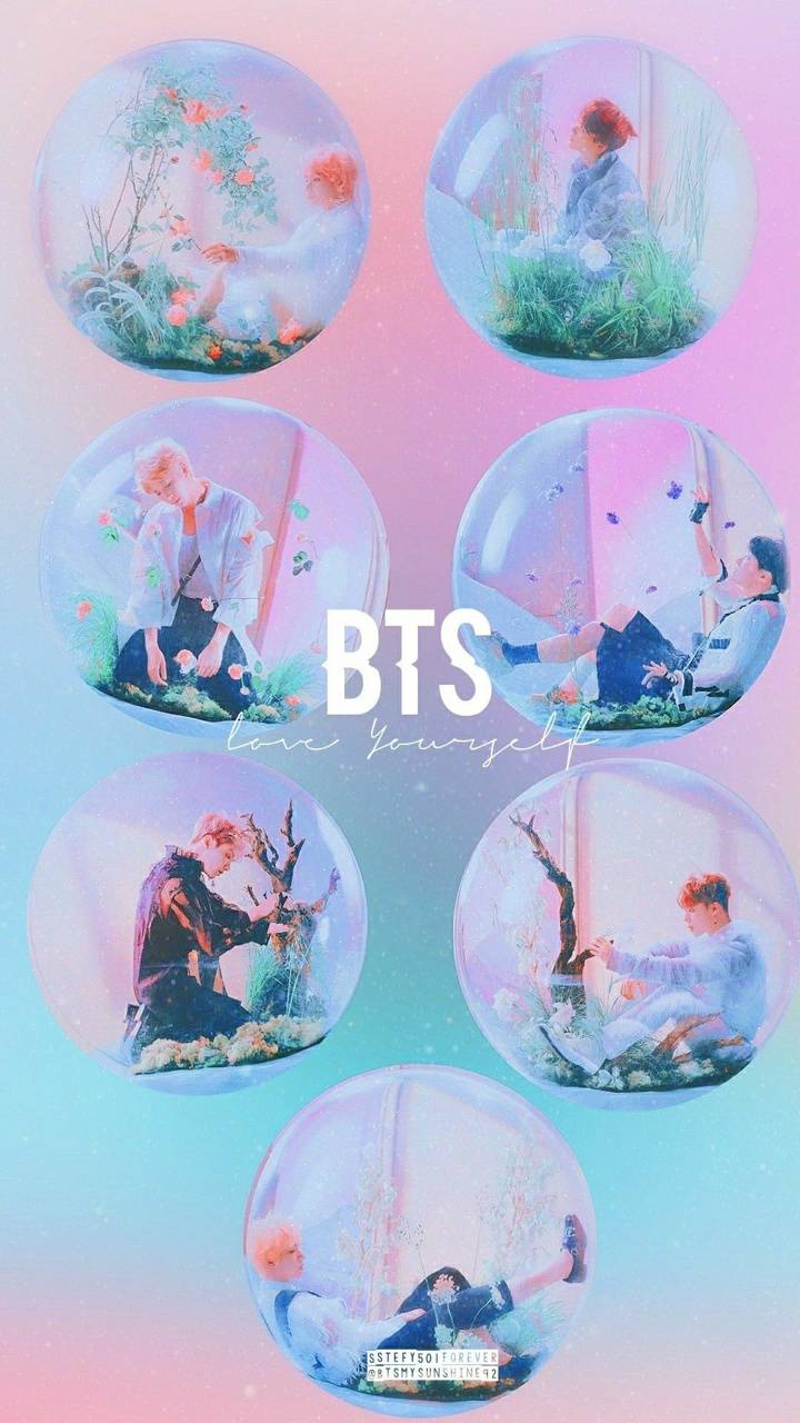 BTS logo wallpaper by annawine23 - Download on ZEDGE™