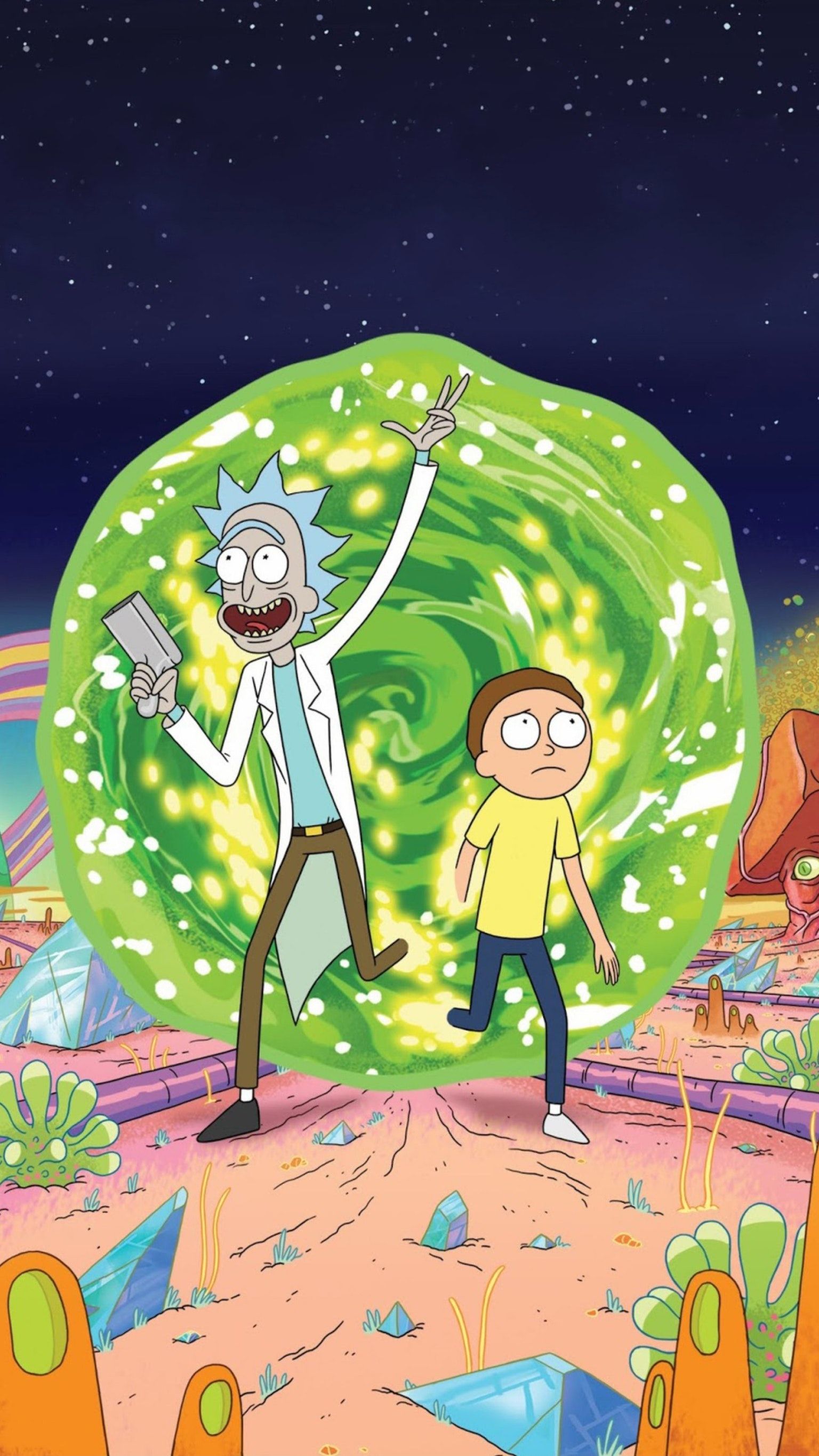 Supreme Rick And Morty Wallpapers  Wallpaper Cave