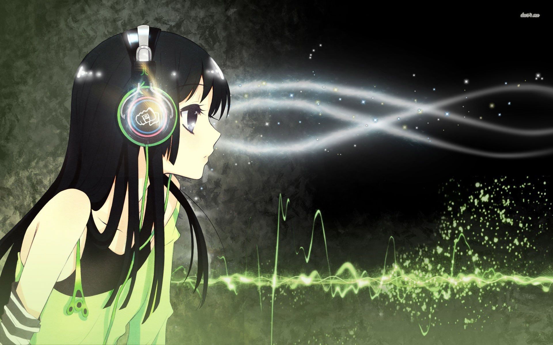 Athah Designs Anime KON Girl Headphones Mio Akiyama 1319 inches Wall  Poster Matte Finish  Amazonin