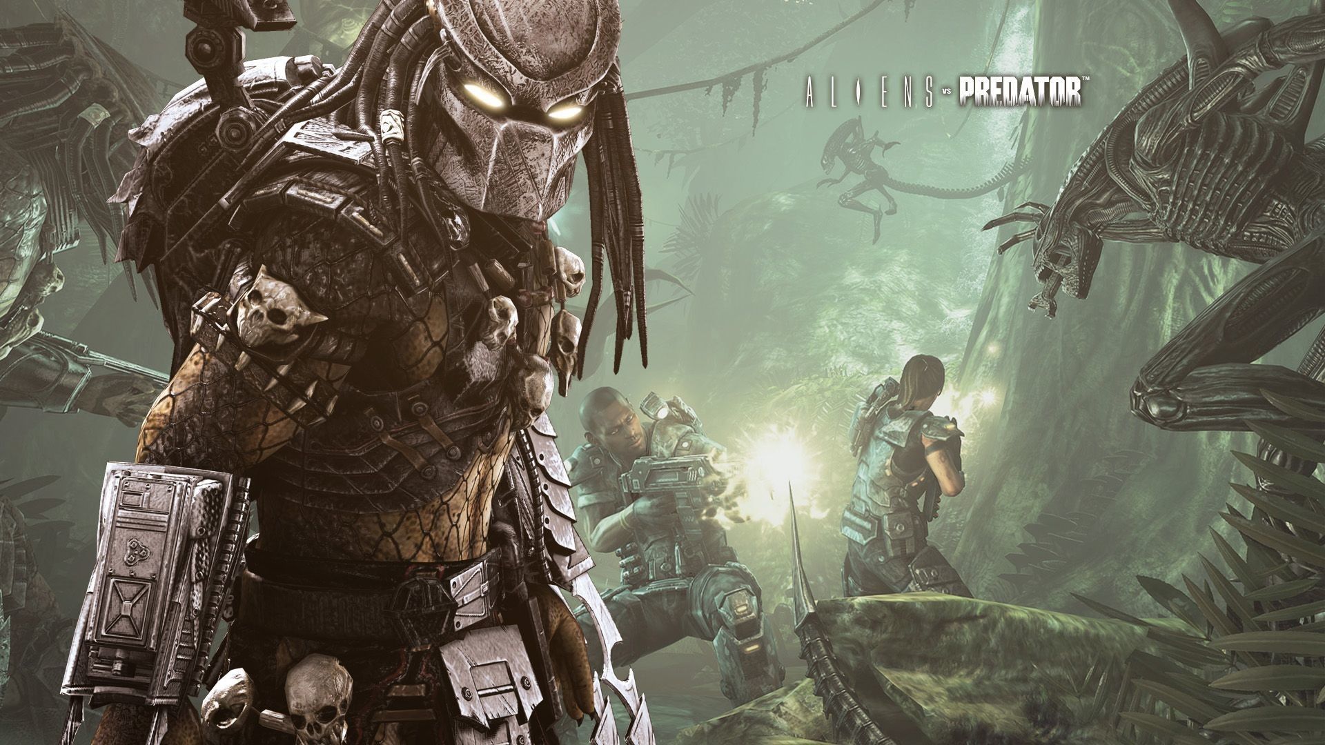 Alien vs. Predator 1080P, 2K, 4K, 5K HD wallpapers free download