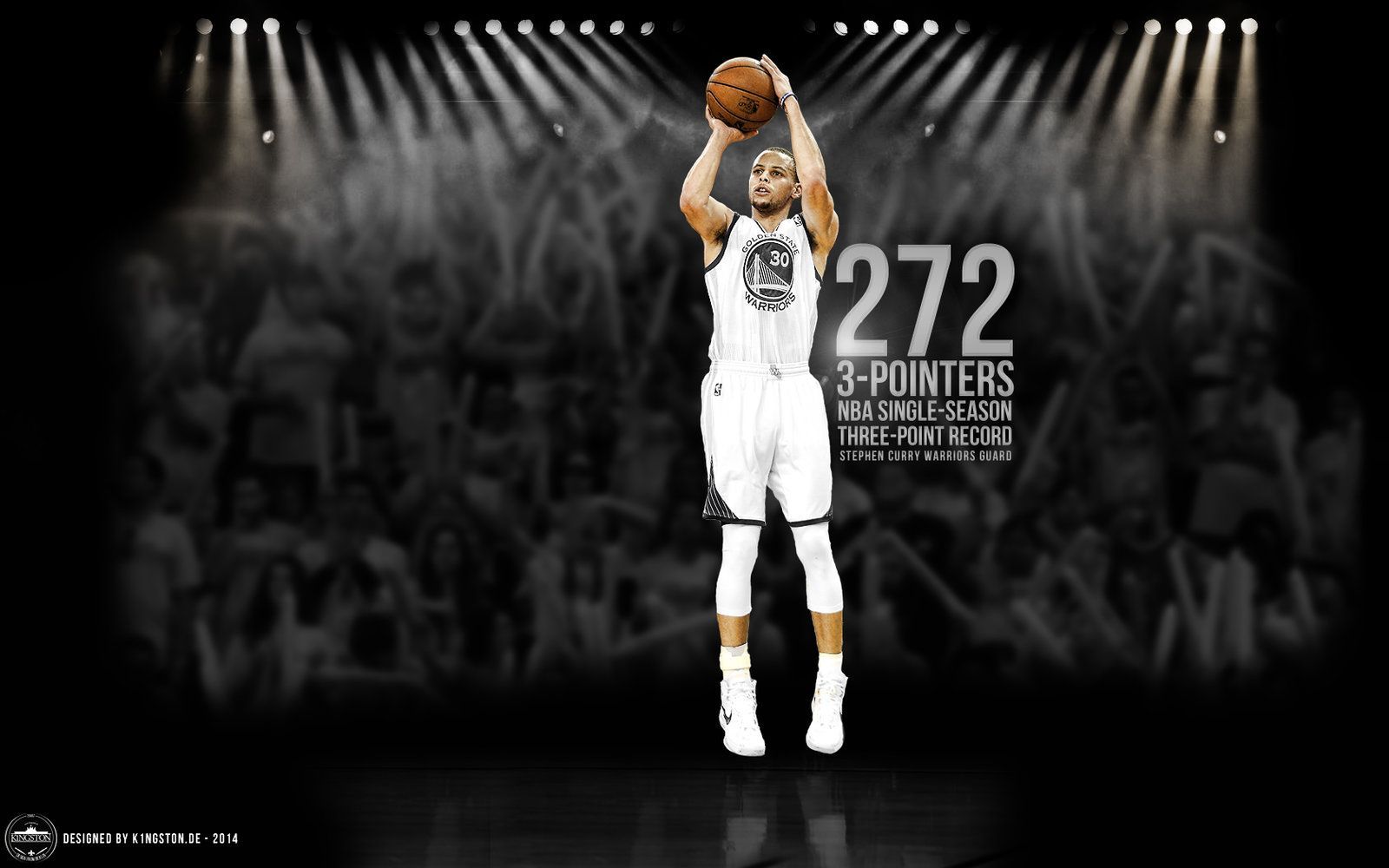 Steph Curry 3 Pointer Wallpapers On Wallpaperdog