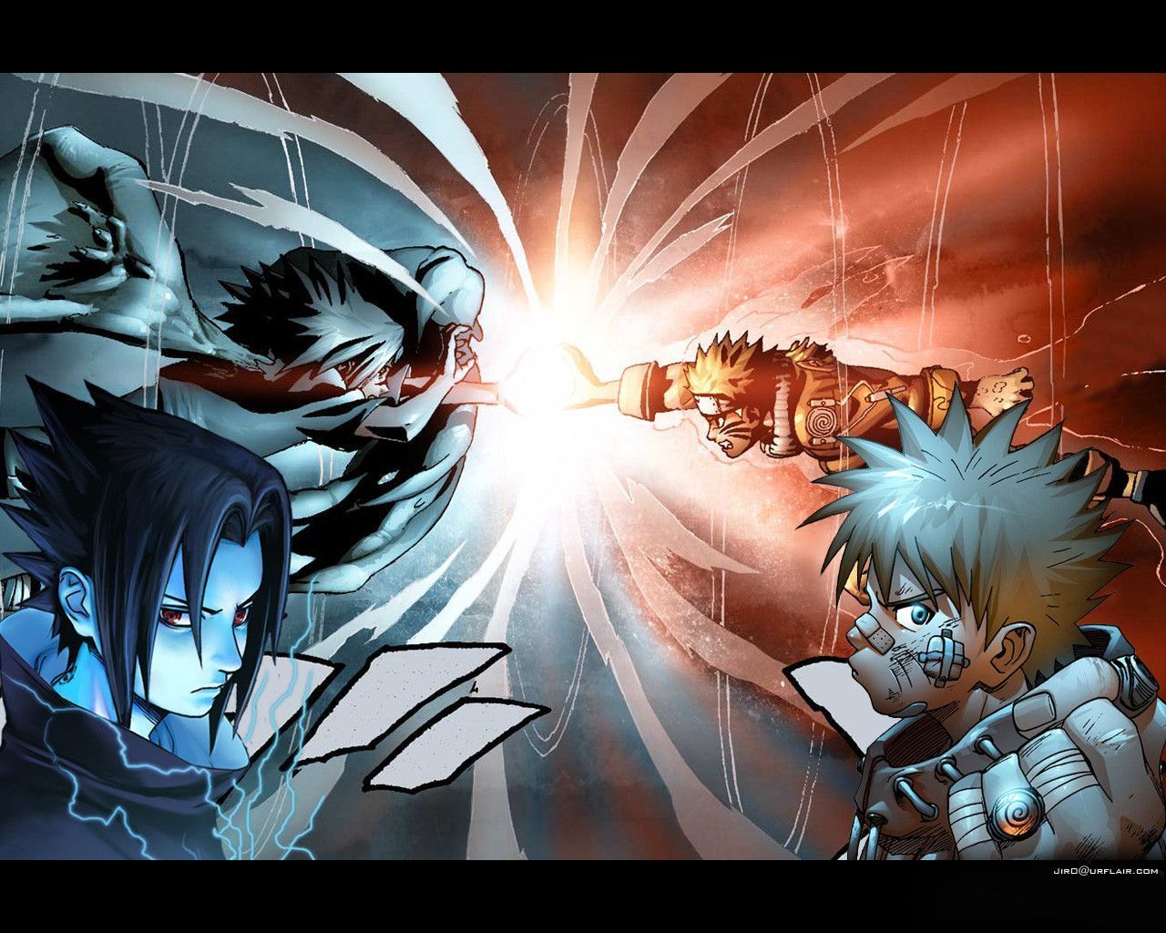 Natsu vs Naruto and Sasuke - Battles - Comic Vine