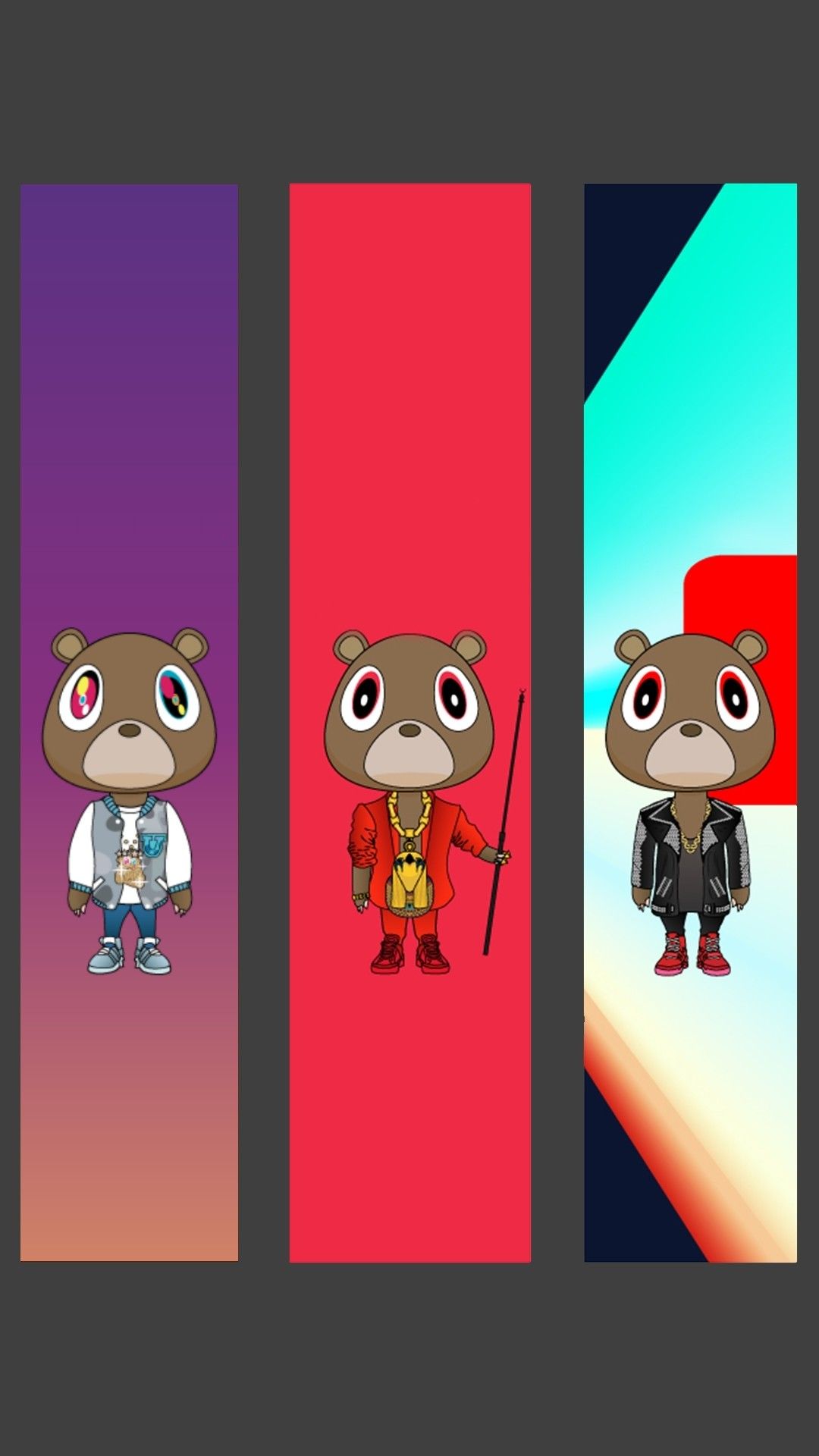 Kanye Bears on Minimalist Album Covers 