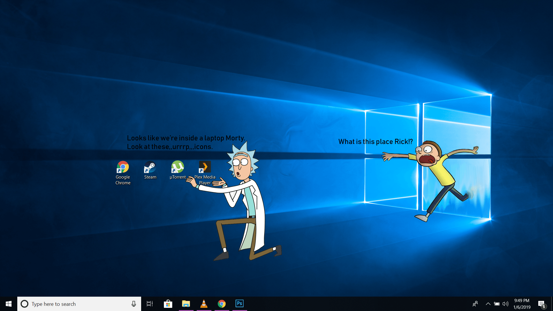 Rick And Morty Computer Background The lively pack of 17 hd ricky and ...