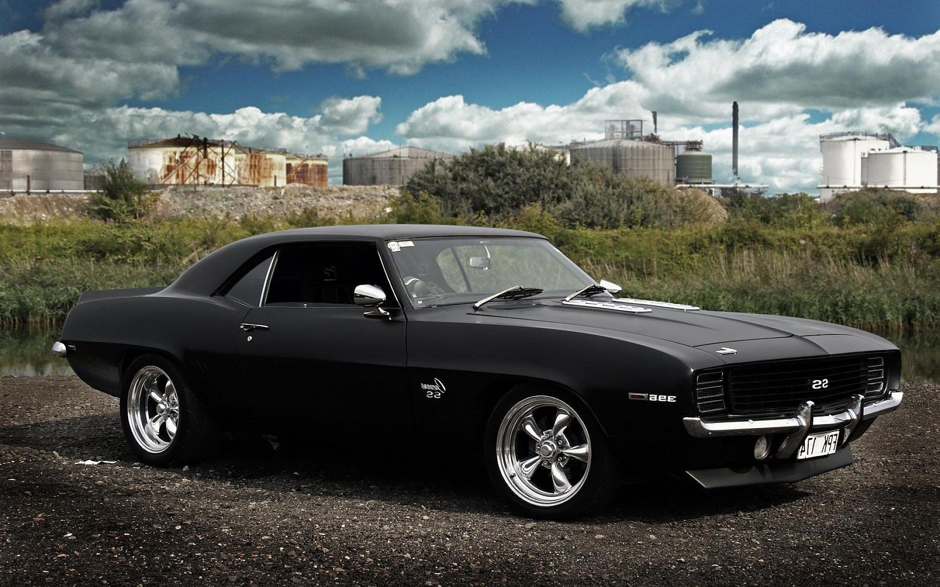 classic camaro ss wallpaper