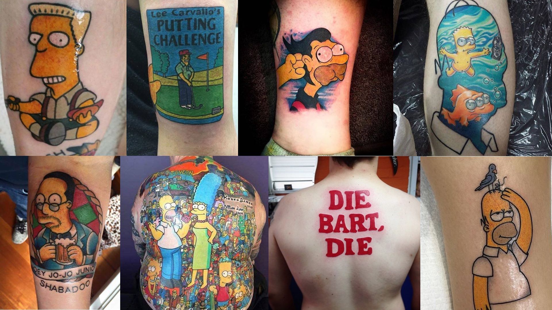 Buy Bart Simpson Tattoo Online In India  Etsy India