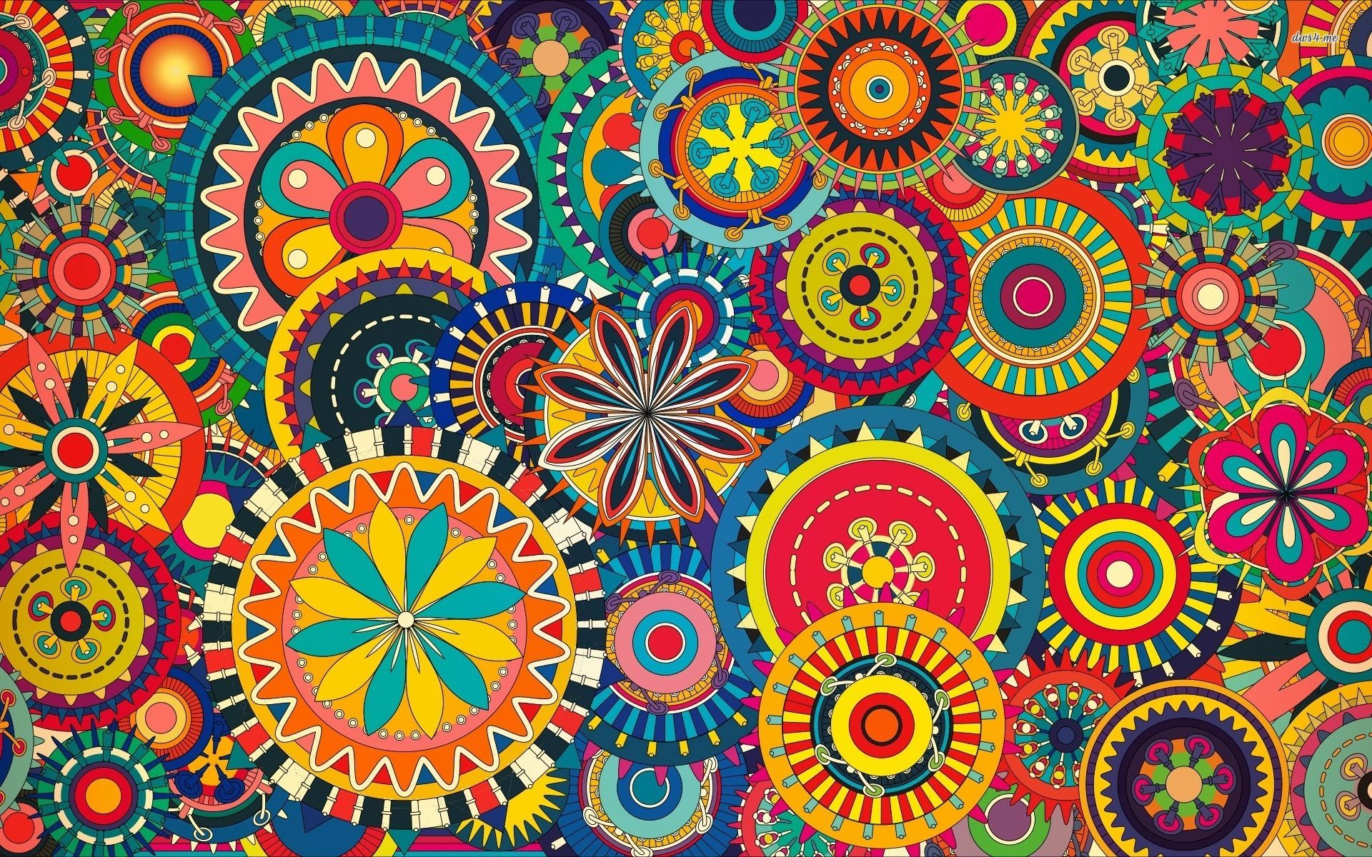 Colorful Flower Desktop Wallpapers on WallpaperDog