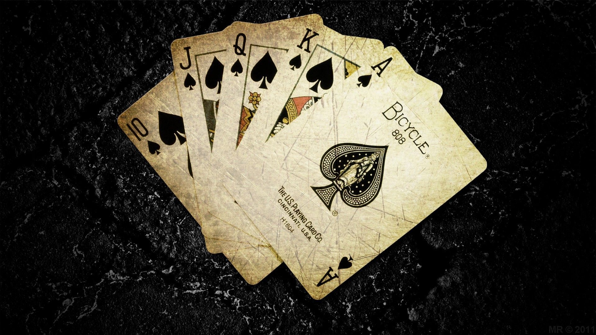 Premium Photo  Ace of spades playing card space background gold silver  symbols with clipping path