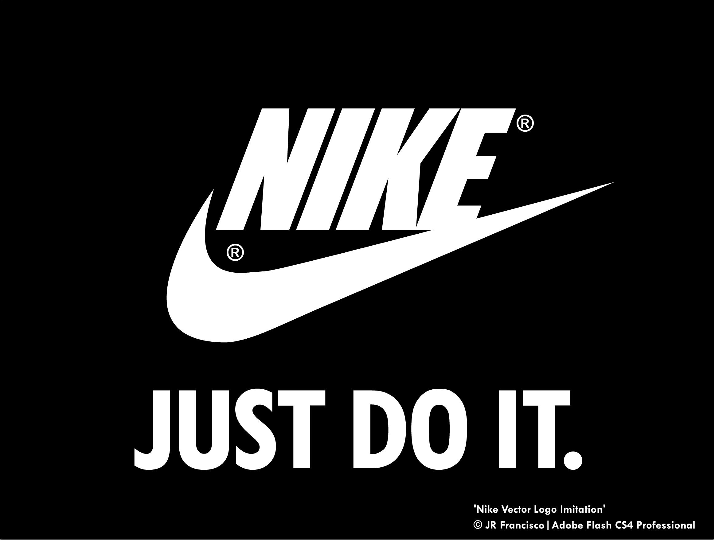 Nike Swoosh Just Do It Logo Wallpapers on WallpaperDog