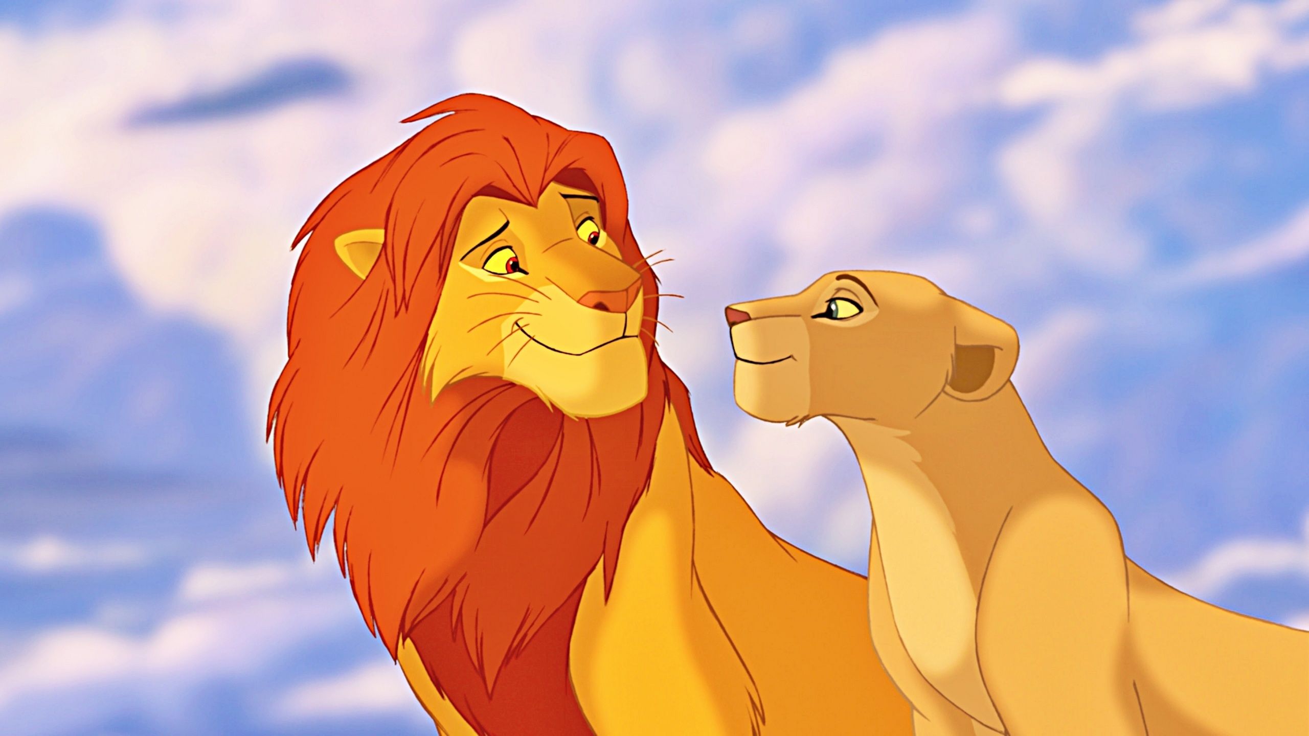 Lion King Simba and Nala Wallpapers on WallpaperDog