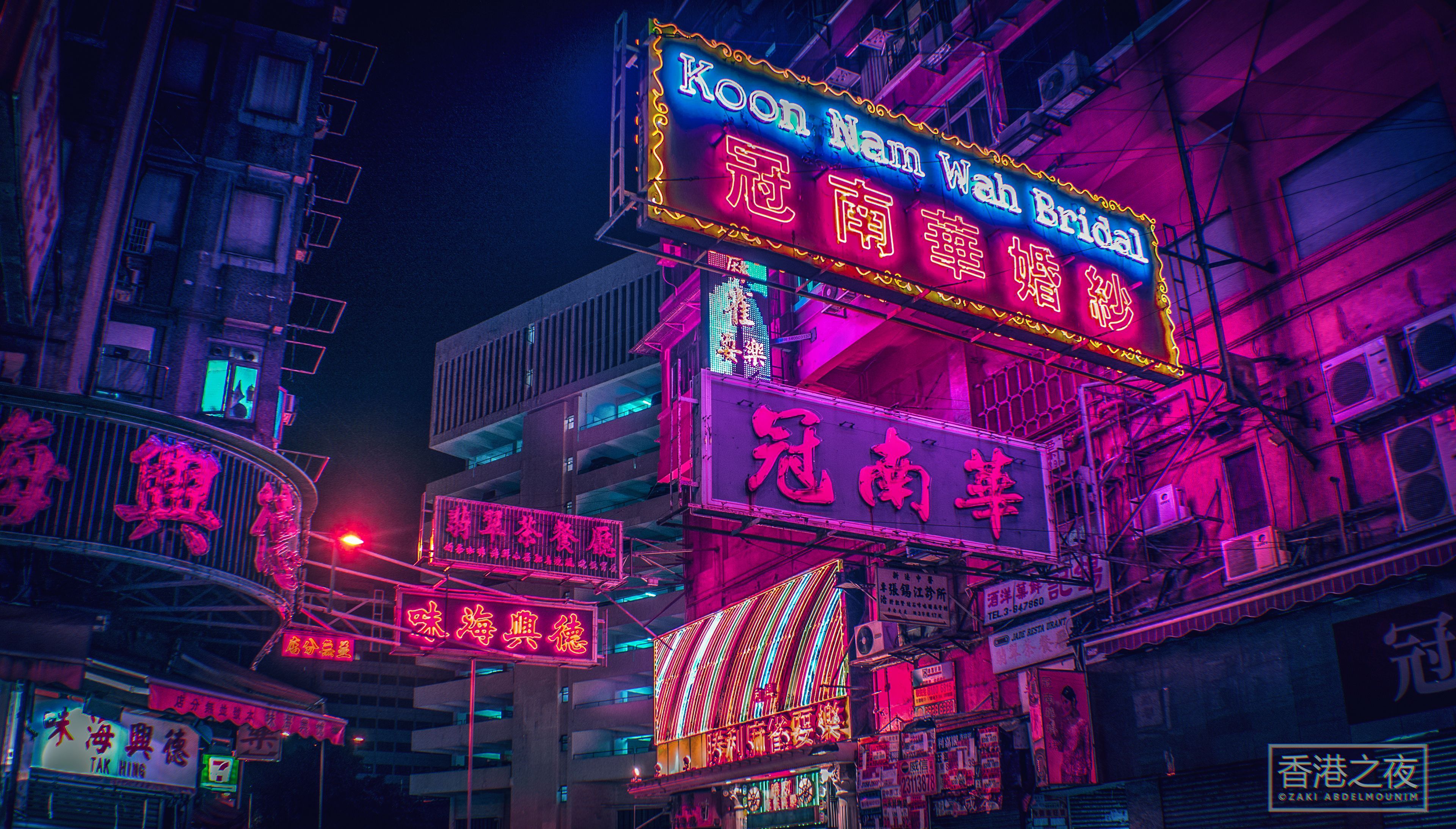 Neon Hong Kong Wallpapers on WallpaperDog