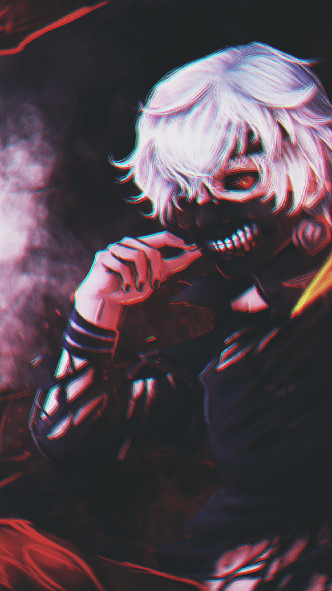 Ken Kaneki Tokyo Ghoul 4K Phone iPhone Wallpaper #5710b