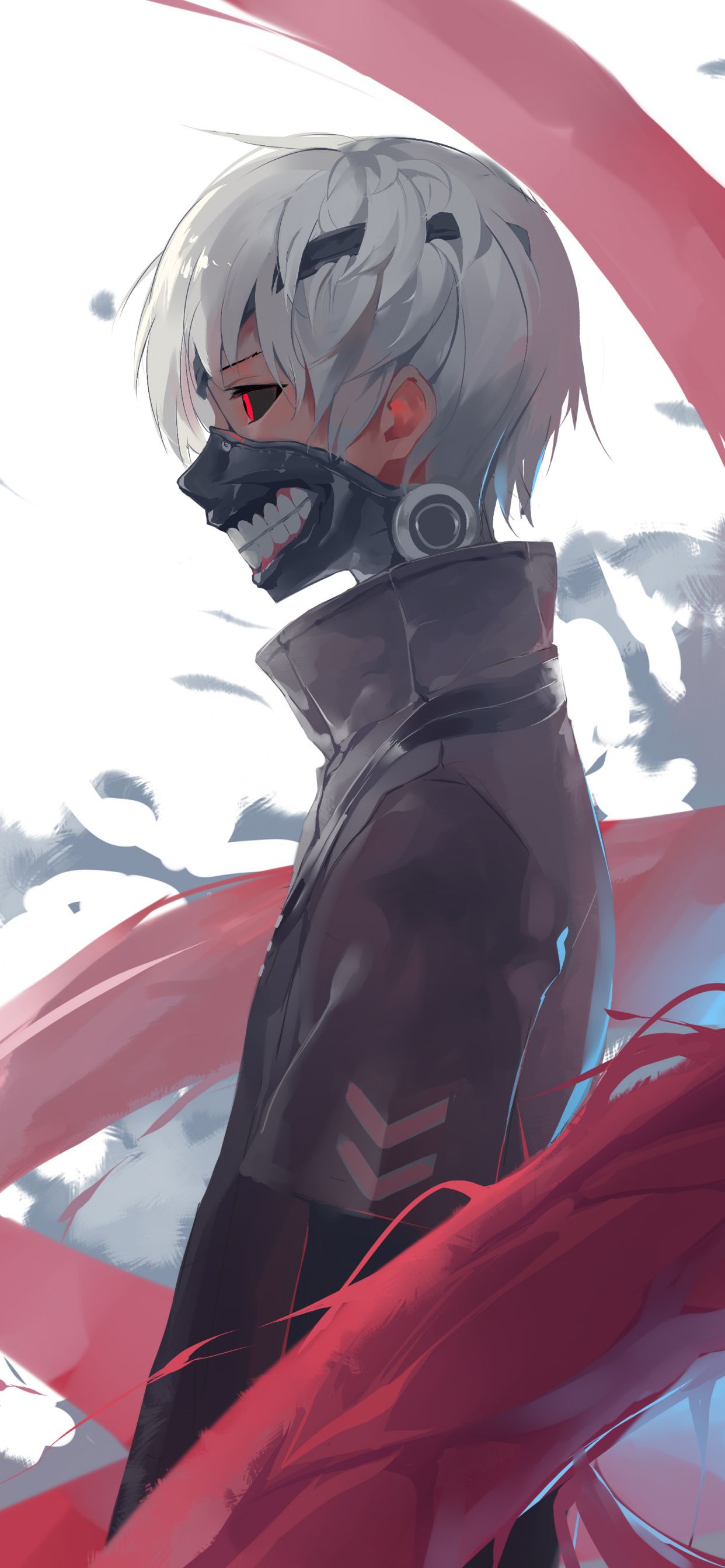 Ken Kaneki Tokyo Ghoul 4K Phone iPhone Wallpaper #5710b