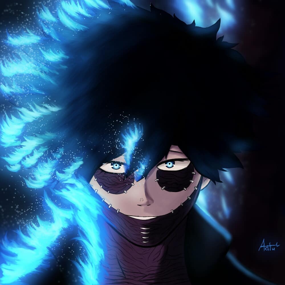 Dabi Blue Flame Wallpapers.