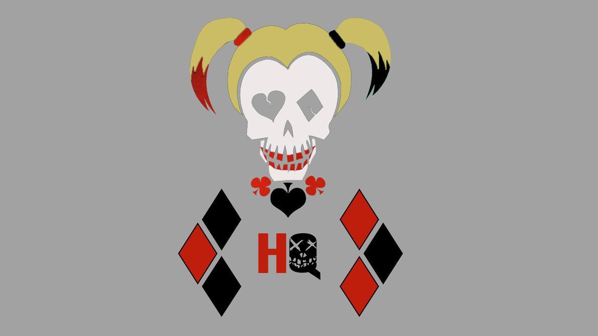 Harley Quinn Symbol Wallpapers on WallpaperDog