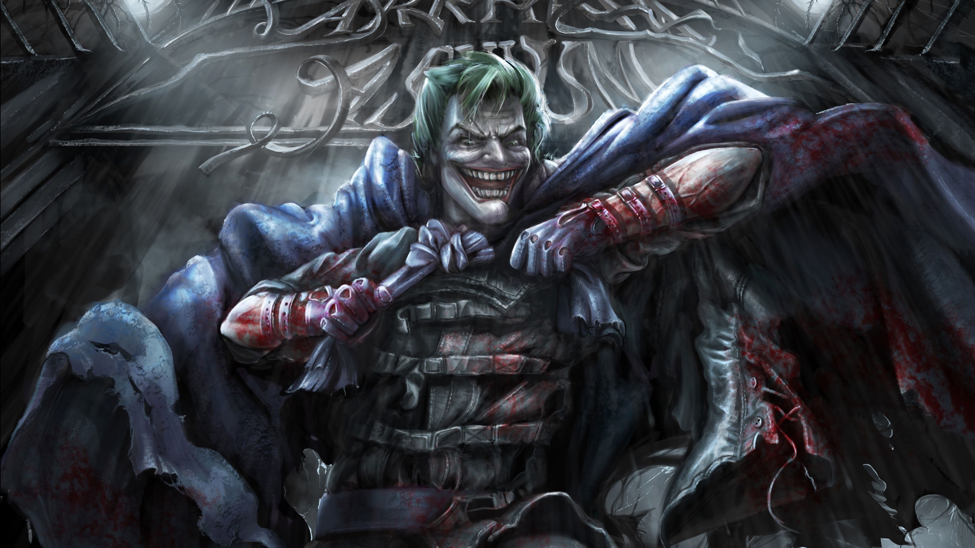 Joker Arkham Asylum Wallpapers on WallpaperDog