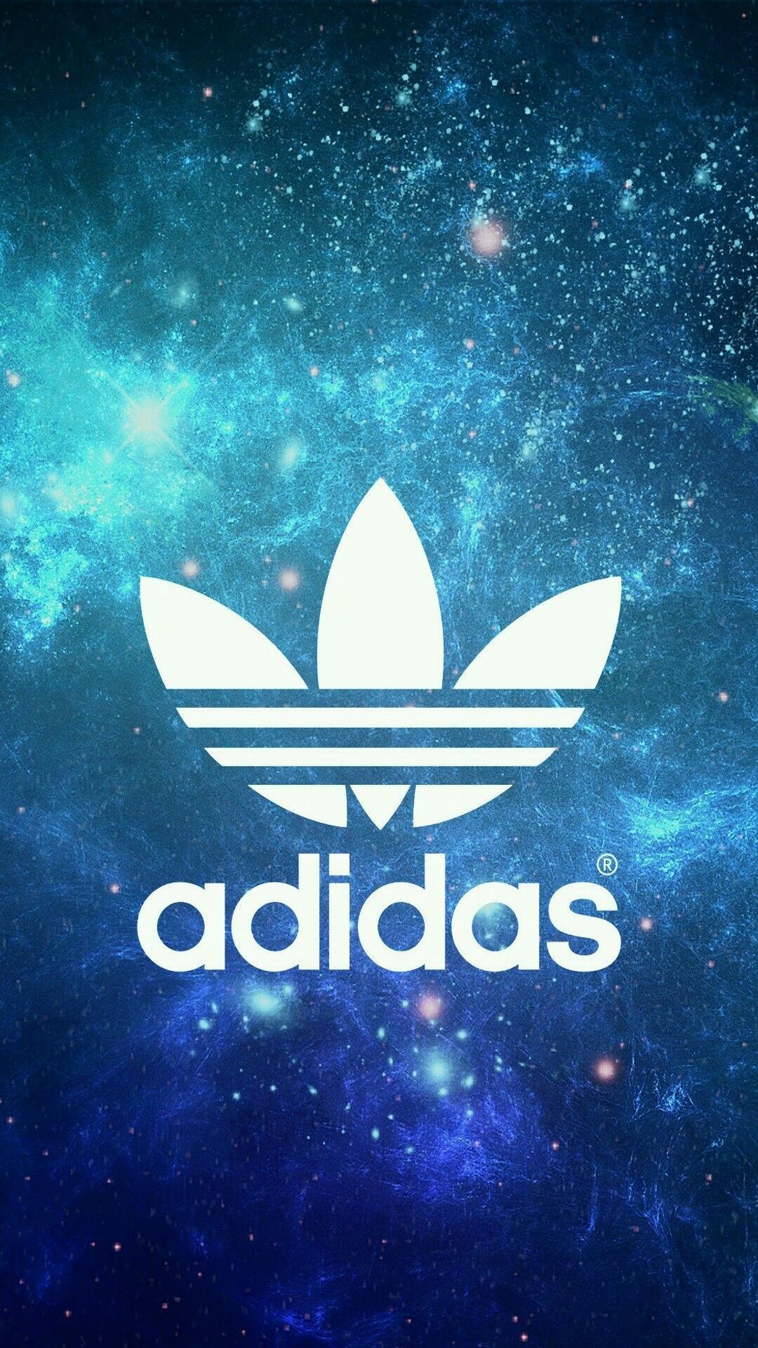 Blue Adidas Logo Wallpapers on WallpaperDog