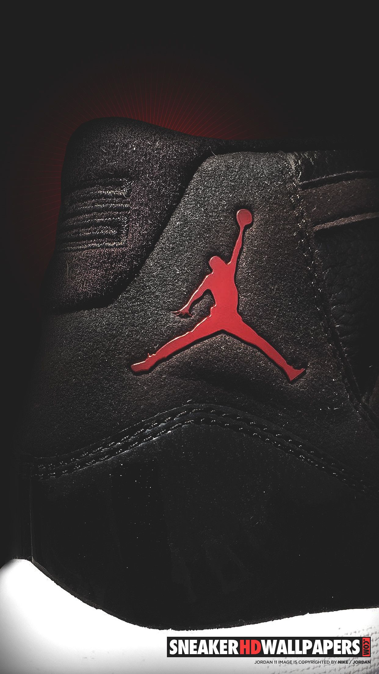 jordan bred 11 wallpaper