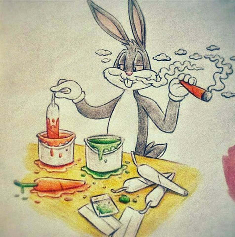 Tom And Jerry Smoking Weed
