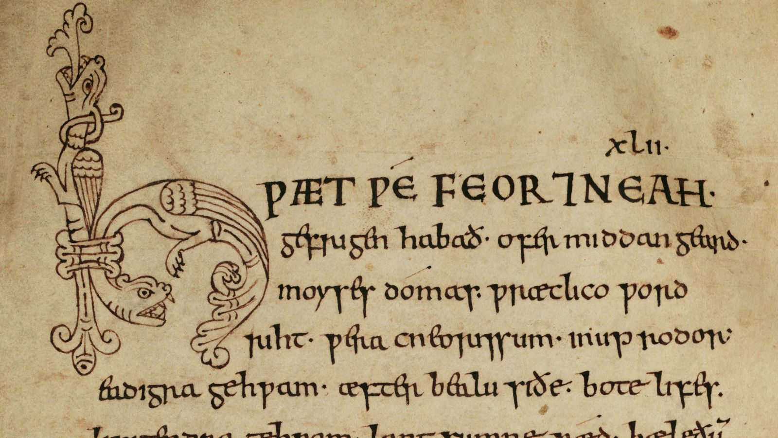 Древнеанглийская письменность