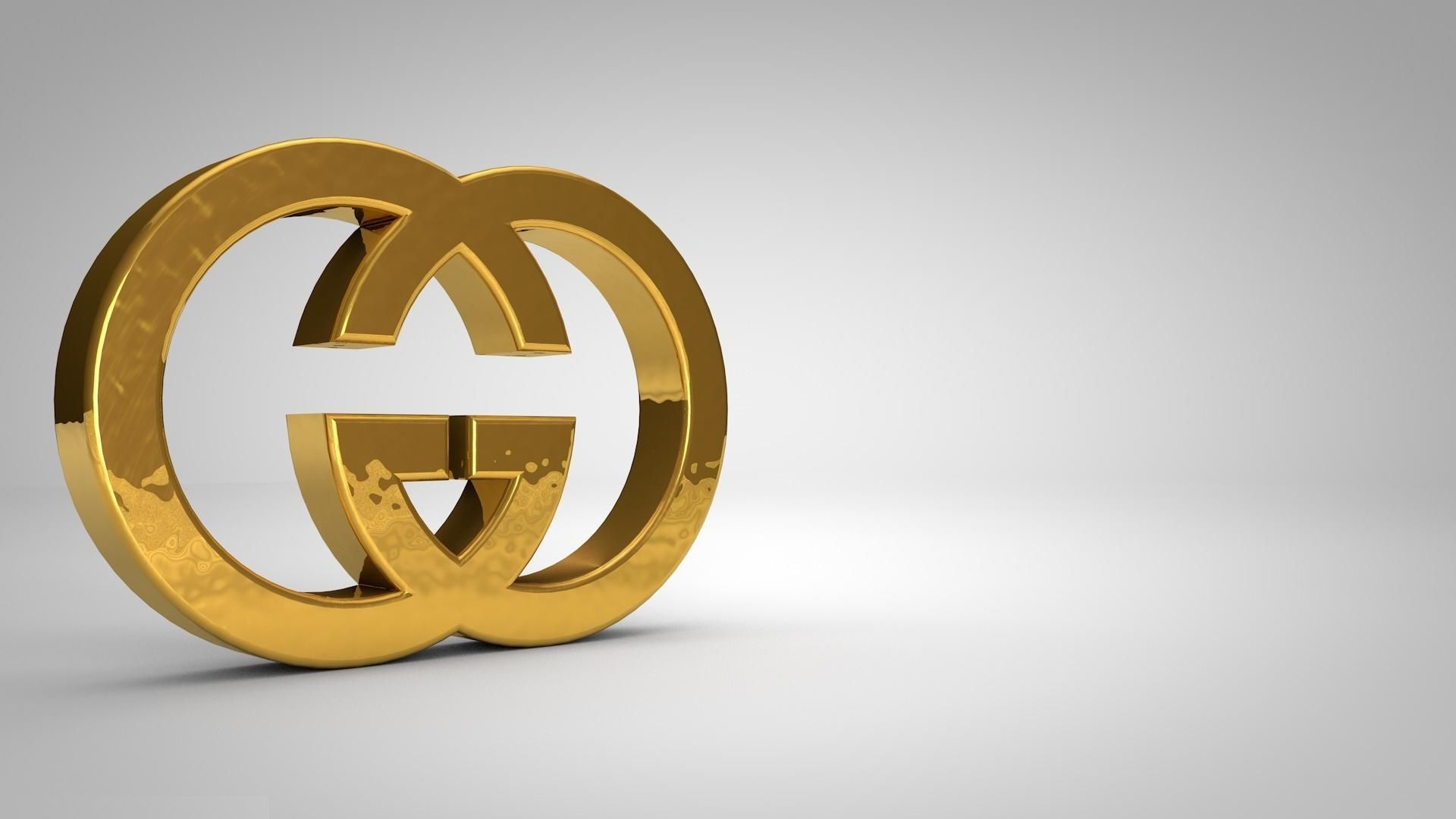 Gold Gucci Logo Wallpapers on